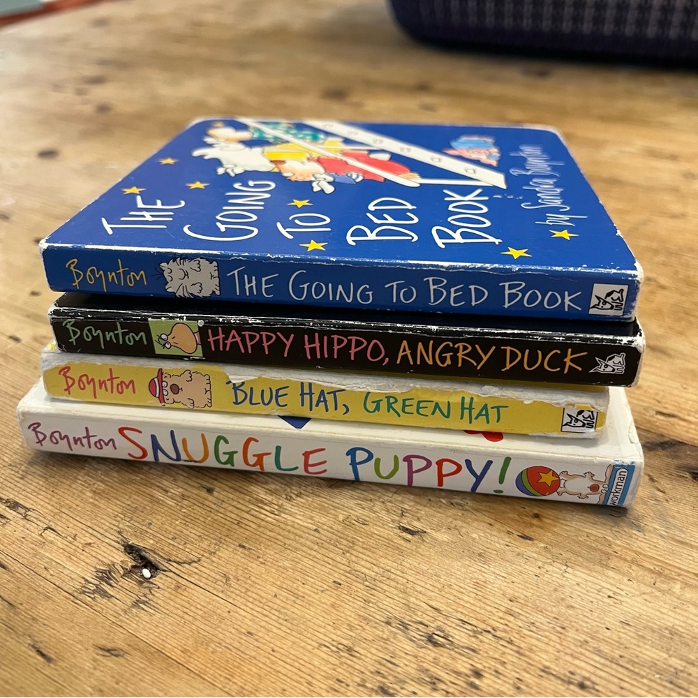 Children's Book Set by Sandra Boynton set of 4 Beloved Books